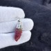 MẶT DÂY CHUYỀN  BẠC TINH THỂ RUBY THIÊN NHIÊN