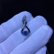 MẶT DÂY CHUYỀN BẠC ĐÁ CHỦ TOPAZ