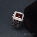 NHẪN NAM ĐÁ CHỦ GARNET