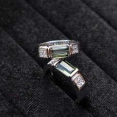 Nhẫn Cặp Đá Tourmaline 