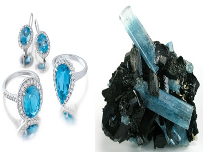 Tính chất Đá Aquamarine trong phong thủy