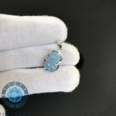 MẶT DÂY CHUYỀN TỲ HƯU ĐÁ AQUAMARINE